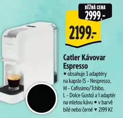 Albert Catler Kávovar Espresso nabídka