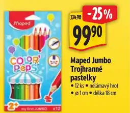 Albert Maped Jumbo Trojhranné pastelky nabídka