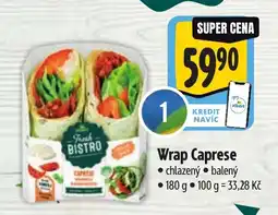 Albert Wrap Caprese nabídka