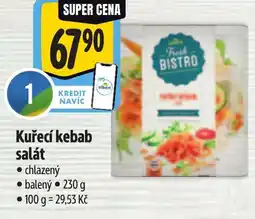Albert Kuřecí kebab salát nabídka