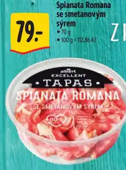 Albert Spianata Romana se smetanovým sýrem nabídka