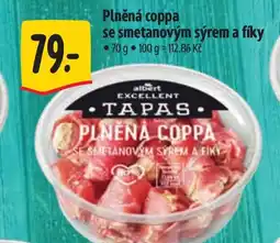 Albert Plněná coppa se smetanovým sýrem a fíky nabídka