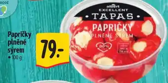 Albert Papričky plněné syrem nabídka