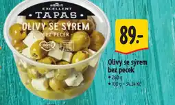 Albert Olivy se sýrem bez pecek nabídka