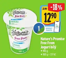 Albert Nature's Promise Free From Jogurt bílý nabídka