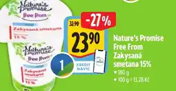 Albert Nature's Promise Free From Zakysaná smetana 15% nabídka