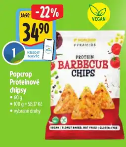 Albert Popcrop Proteinové chipsy nabídka