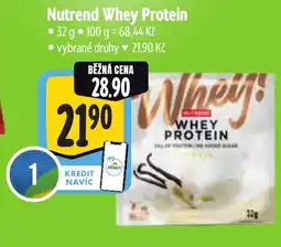Albert Nutrend Whey Protein nabídka