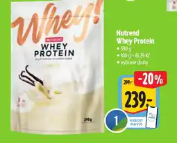 Albert Nutrend Whey Protein nabídka
