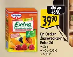 Albert Dr. Oetker Želírovací cukr Extra 2:1 nabídka