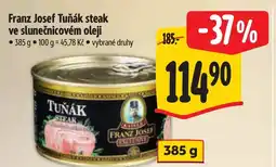 Albert Franz Josef Tuňák steak ve slunečnicovém oleji nabídka