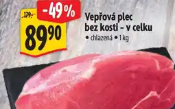 Albert Vepřová plec bez kosti - v celku nabídka
