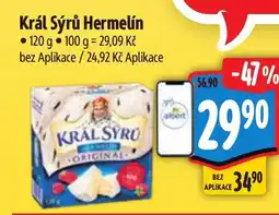 Albert Král Sýrů Hermelín nabídka