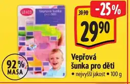 Albert Vepřová šunka pro děti nabídka