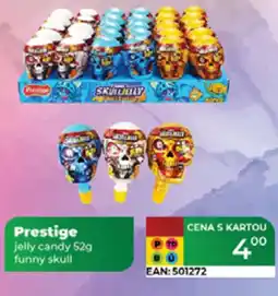 Tamda Foods Prestige jelly candy funny skull nabídka