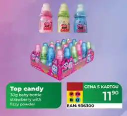 Tamda Foods Top candy baby bottle strawberry with fizzy powder nabídka