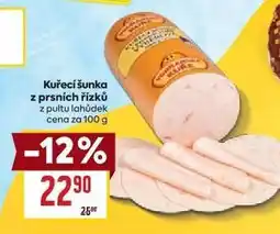 Billa Kuřecí šunka z prsnich řízků nabídka