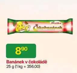 Hruška BANÁNEK V ČOKOLÁDĚ nabídka