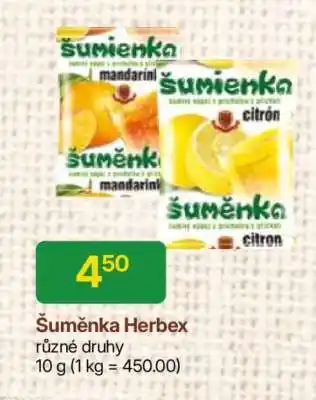 Hruška Šuměnka Herbex nabídka