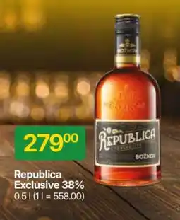 Hruška Republica Exclusive 38% nabídka