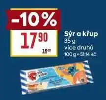 Billa Sýr a křup nabídka