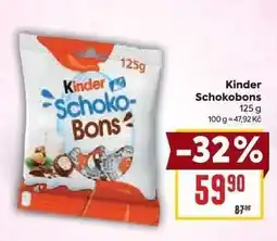 Billa Kinder Schokobons nabídka