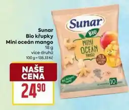 Billa Sunar BIO Křupky mini oceán mango nabídka