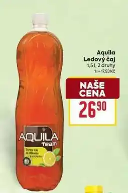 Billa Aquila ledový čaj nabídka