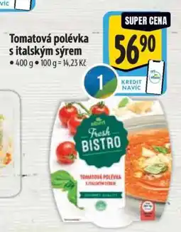 Albert Tomatová polévka s italským sýrem nabídka