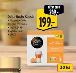 Albert Dolce Gusto kapsle nabídka