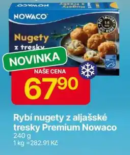 Hruška Rybí nugety z aljašské tresky Premium Nowaco nabídka