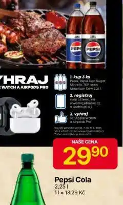 Hruška Pepsi Cola nabídka