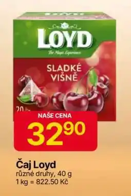 Hruška ČAJ LOYD nabídka