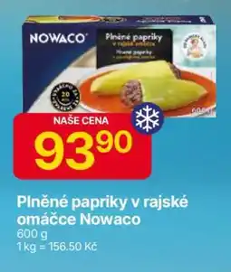Hruška Plněné papriky v rajské omáčce Nowaco nabídka