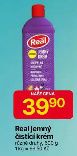 Hruška Real jemný čisticí krém nabídka
