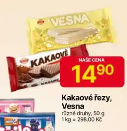 Hruška Kakaové řezy, Vesna nabídka