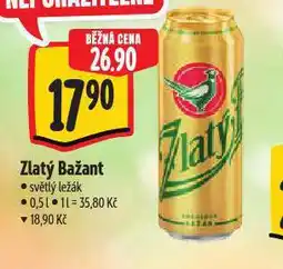 Albert Pivo zlatý bažant nabídka