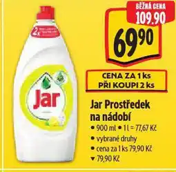 Albert Jar prostředek na mytí nádobí nabídka