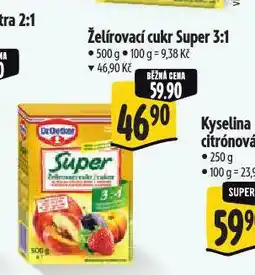 Albert Želírovací cukr super 3:1 nabídka