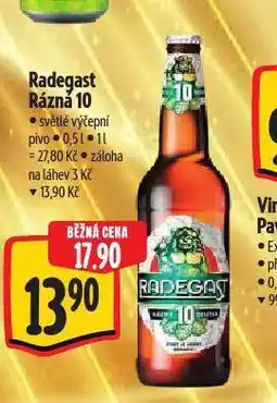 Albert Pivo radegast rázná 10 nabídka