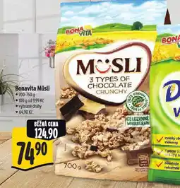 Albert Bomavita müsli nabídka