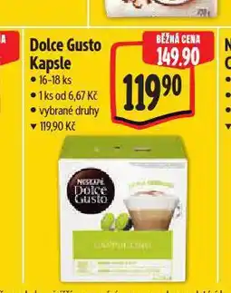 Albert Kávové kapsle dolce gusto nabídka