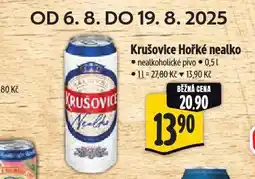 Albert Pivo krušovice nealko nabídka
