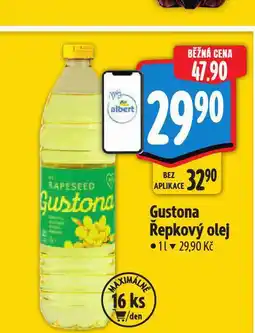 Albert Gustona řepkový olej nabídka
