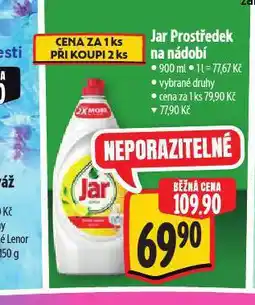 Albert Jar prostředek na nádobí nabídka