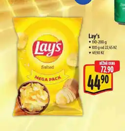 Albert Lay's chipsy nabídka