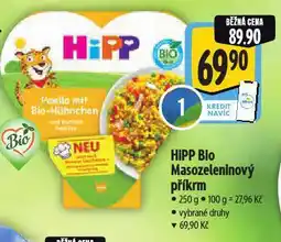 Albert Hipp bio masozeleninový příkrm nabídka