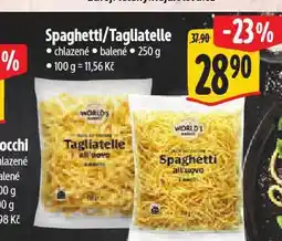Albert Tagliatelle nabídka