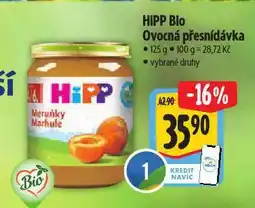 Albert Hipp bio ovocná přesnídávka nabídka