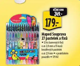 Albert Maped souprava pastelek a fixů nabídka